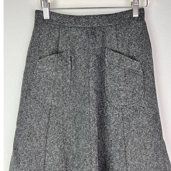 AXARA Paris Women US S Lycra Two Pockets Midi Skirt  - Picture 7 of 7